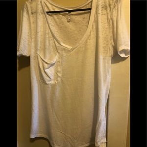 Z Suppy size large white top